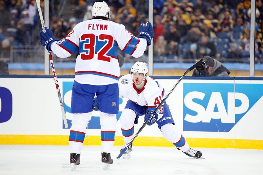 Ecco la doppietta di Paul Byron che determina la vittoria dei Canadiens sui Boston Bruins (Reuters)